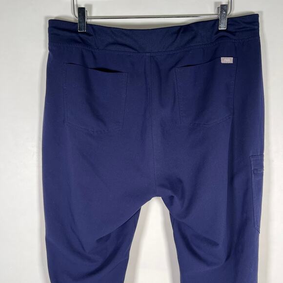 Figs Women's Zamora Jogger Scrub Pants Navy Blue XLt Slim Fit Medical Workwear - Picture 5 of 7